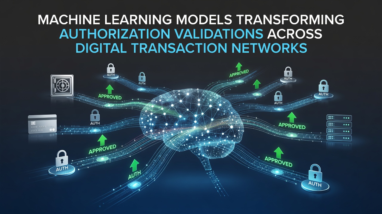 Machine learning algorithms processing authorization requests across interconnected digital transaction networks