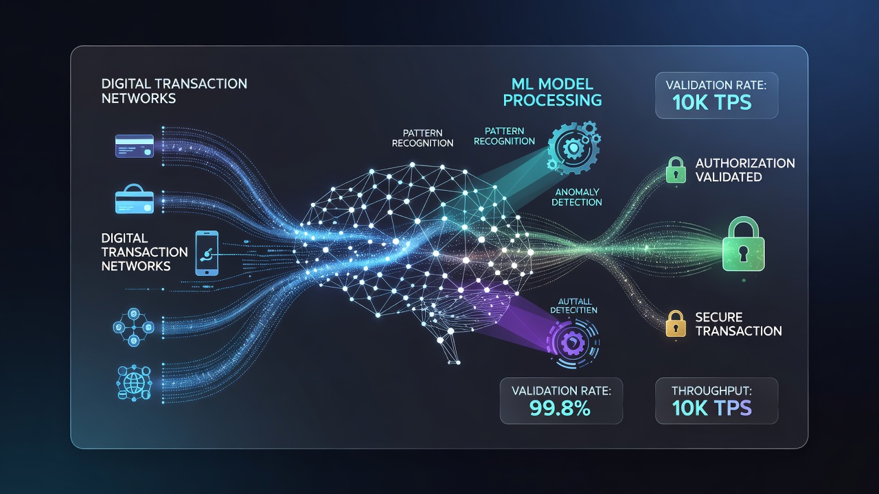 Visualization of real-time authorization decision flows powered by machine learning models